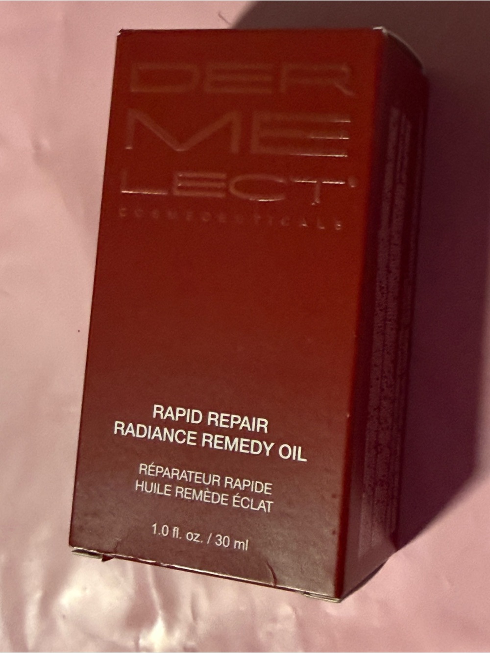 DermElect Rapid Repair Radiance Remedy Oil - Red